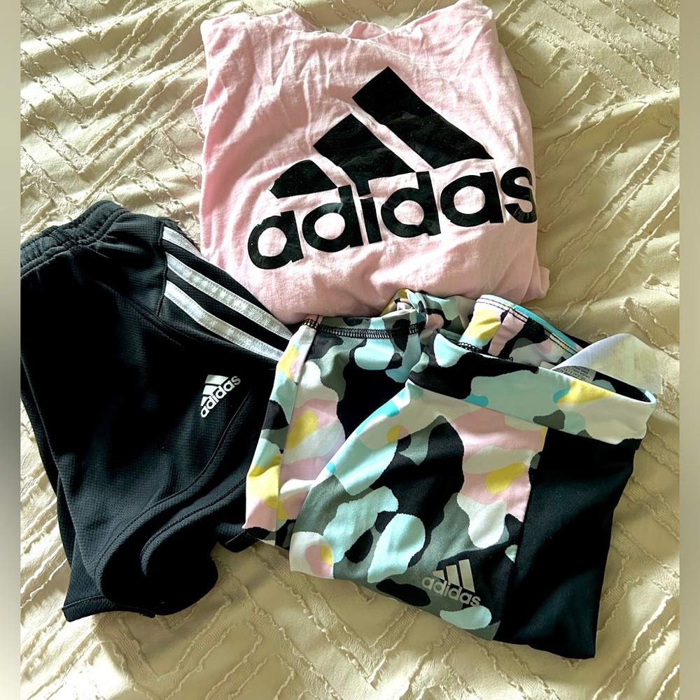 Girls Adidas Outfit Bundle S 7/8